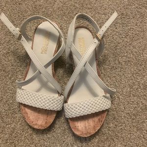 Girls size 2 wedge sandals